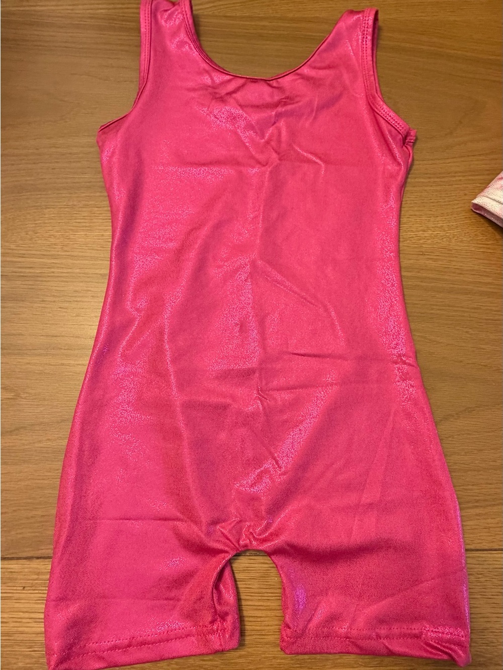 3 for $10 Girls Pink Shiny Gymnastics Leotard